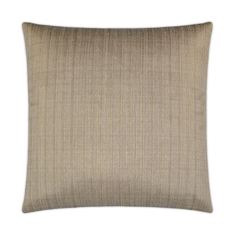Ninon Pillow Cover & Insert, Silver, Square 24"
