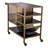 Sterling Metal Bar Cart