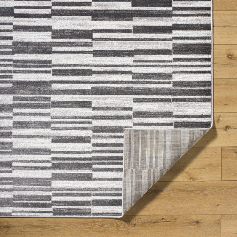 Striped Indoor Rug, Rectangle 7'10" x 10'2"