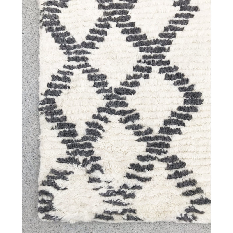 Aidan-Scott Wool Geometric Indoor Rug