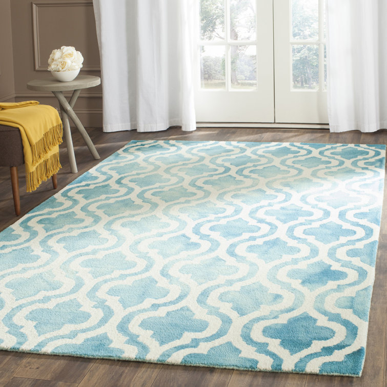 Adelei Hand Tufted Wool Geometric Rug