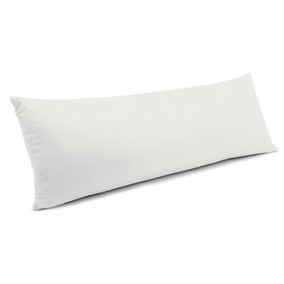 Pale Blue Linen Large Lumbar Pillow