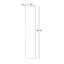 Panneau de remplissage gris en forme de contreplaqué prêt à assembler Kindwood Eco Shaker l 6 x P 0,75 x H 40-134524652-123468906