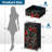 4 Drawer Dresser for Bedroom, Narrow Chest of Drawers, Wooden Top and Study Iron Frame 18"x37.5"-(WxH)