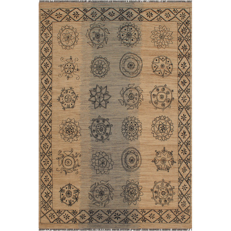 Ceporah Wool Southwestern Indoor Rug