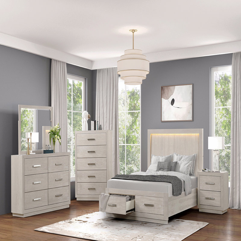 Commode de style transitionnel 1pc