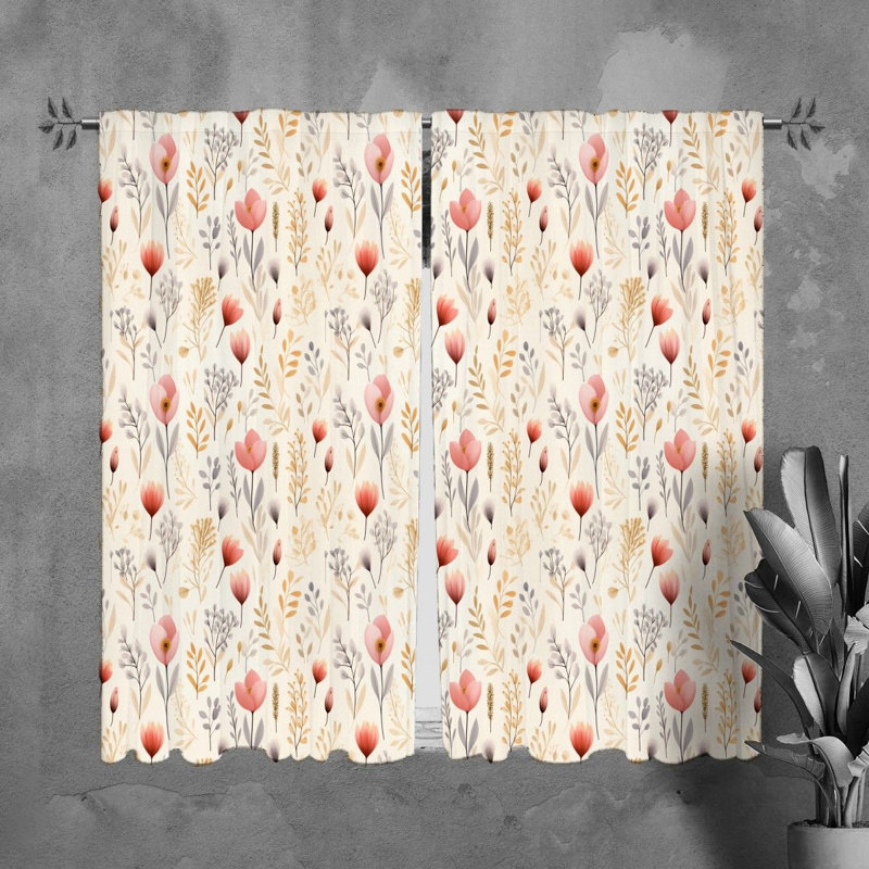 Kysen Room Darkening Curtain Pair, 40" W x 61" L