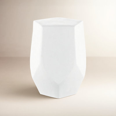 Pryce Ceramic Accent Stool