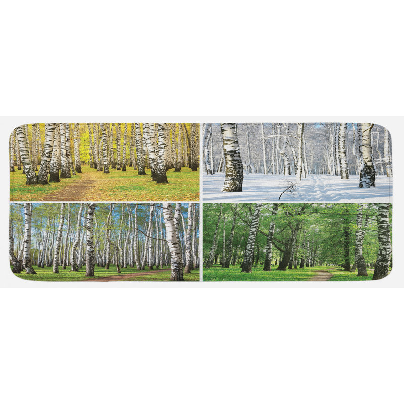 Tapis de cuisine paysage