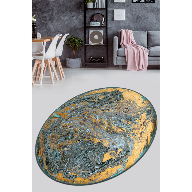 Oval Markley Area Rug, Oval 150 x 240cm