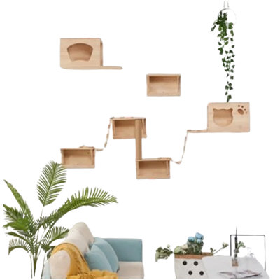 Elio Wood Pet Bed