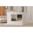 Closet Island With 6 Drawers, Wardrobe Armoire Bedroom Island With Glass Display Top And Open Shelves, Jewelry Storage Vanity Island With Compartments, Walk-In Closet Island For Cloakroom, White-1021819755
