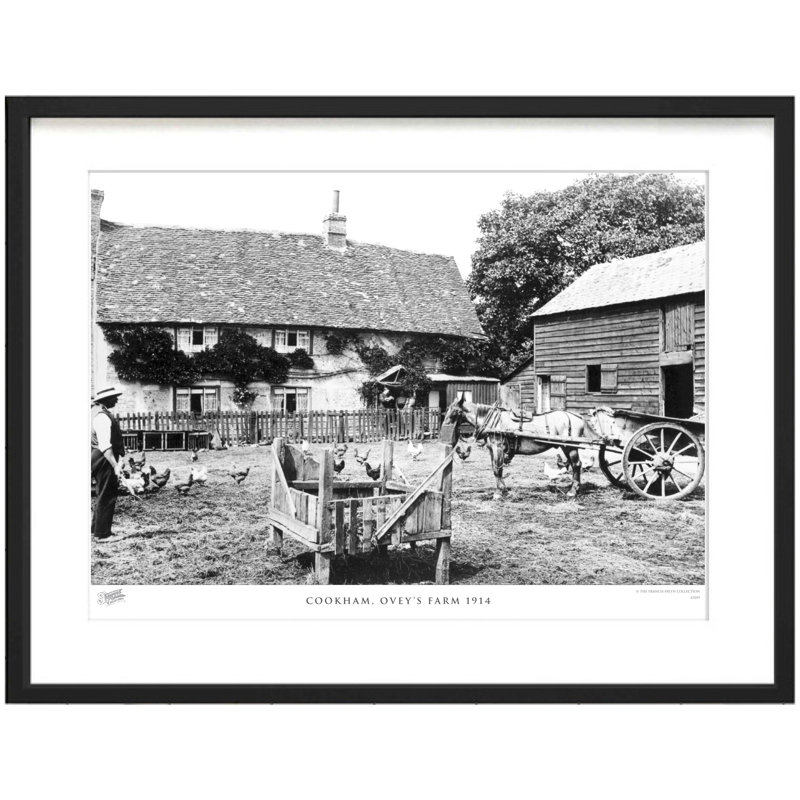 Cookham, Ovey - Single Picture Frame Print, 40cm H X 50cm W x 2cm D