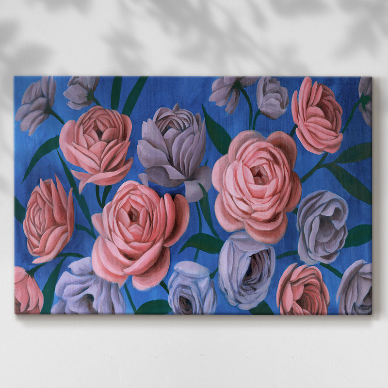 Layered Petals III -Galery Enveloppé Cavas, 40 x 60