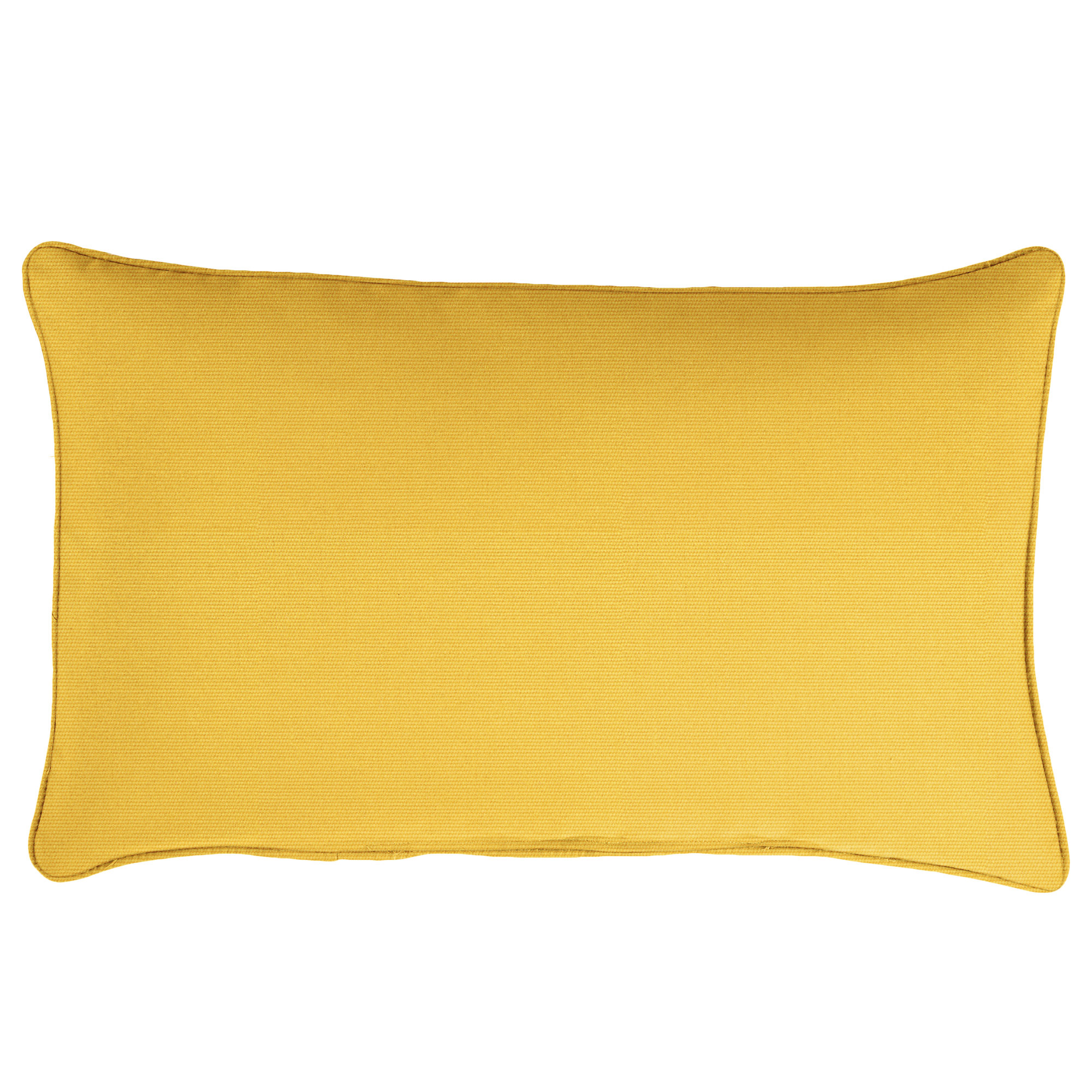 Annata Sunbrella® Indoor/Outdoor Lumbar Throw Pillow, Yellow