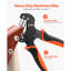 Grommet Tool Kit 1/2" Eyelet Tool Kit with 500 PCS Silver Grommets, with Eyelets and Washers, Manual Grommet Press Pliers, Hole Punch, and Block, for Leather, Tarps, Shoes, Crafts, and Fabric