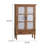 Retro Solid Wood Accent Cabinets