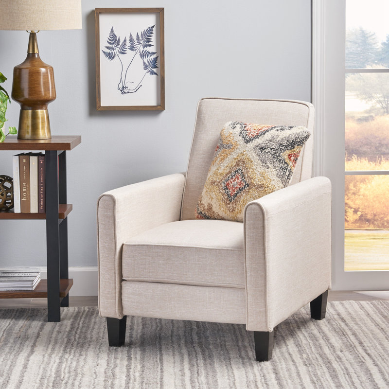Fauteuil inclinable rembourré Armchai, Beige