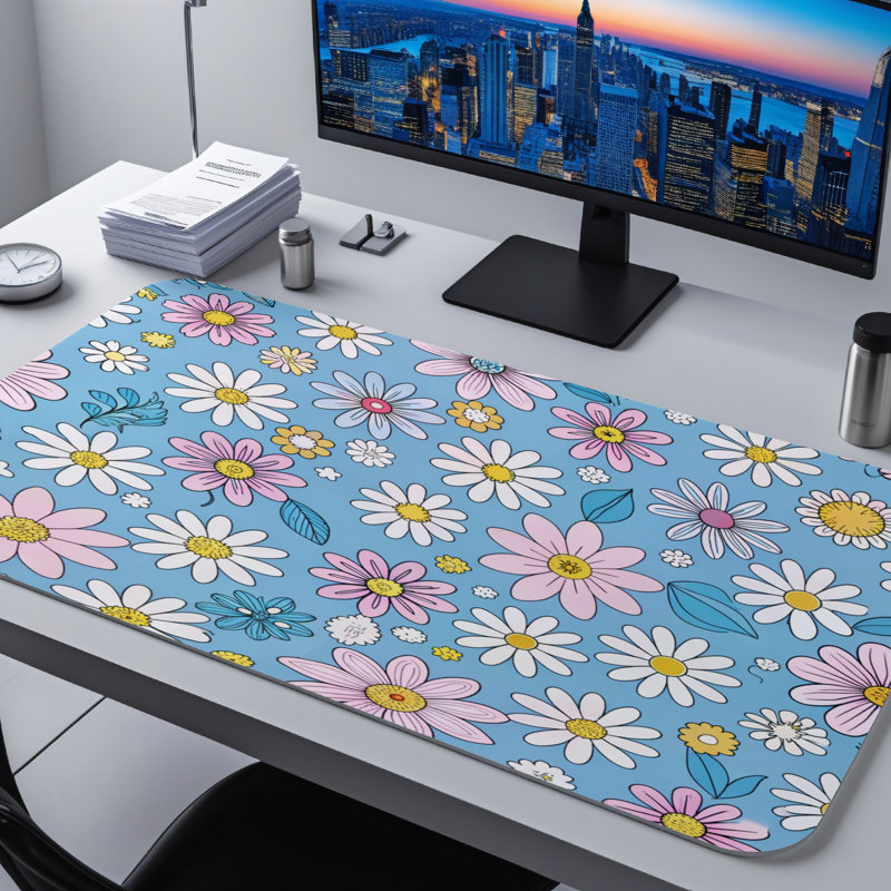 Polyester Desk Pad, 23.6x13.8