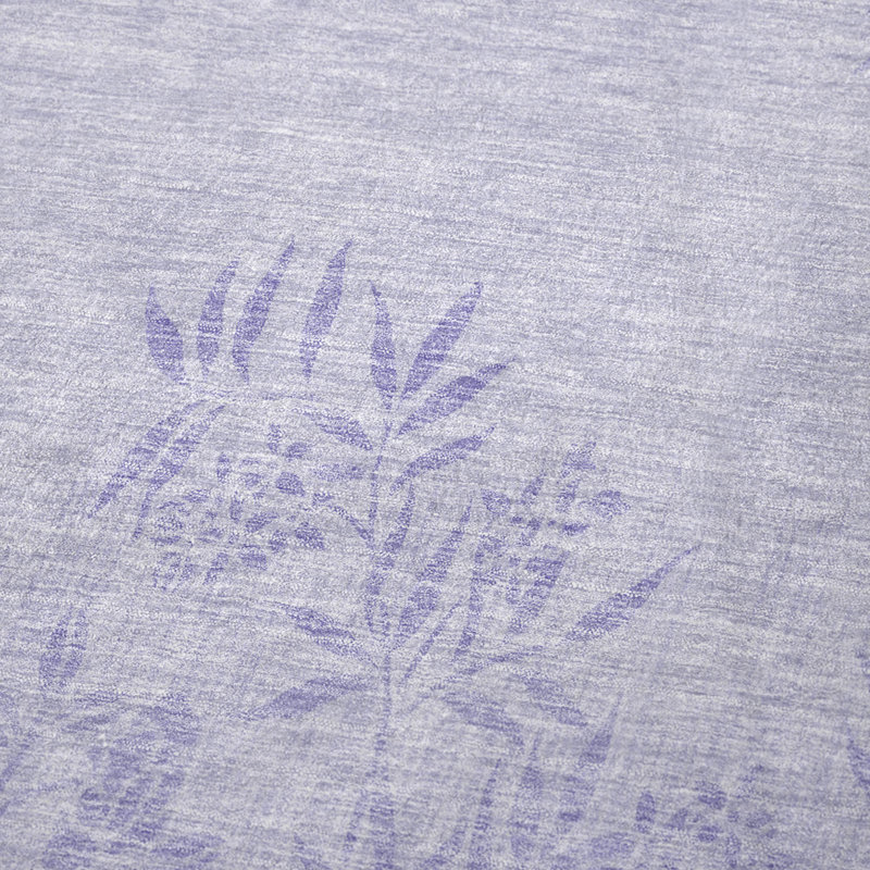 Jeté floral Sherpa ASB673 Addison, Lilas