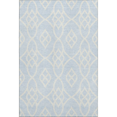 Premium Machine Washable Prisco Sky Rug