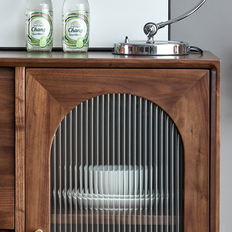 Armoire de rangement simple pour le salon, H 37,4 po x l 31,5 po x P 15,75 po