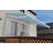 ALEKO Motorized Retractable Outdoor Awning with White Frame-31775368-111027051