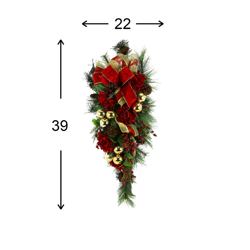 Enchanting Holidays 9' Garland and Swag Bundle