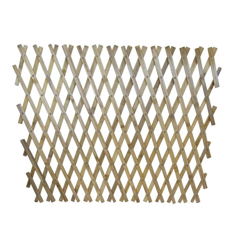 Treillage d'expansion en bois, Gris, H 36 po x l 72 po x P 1 po