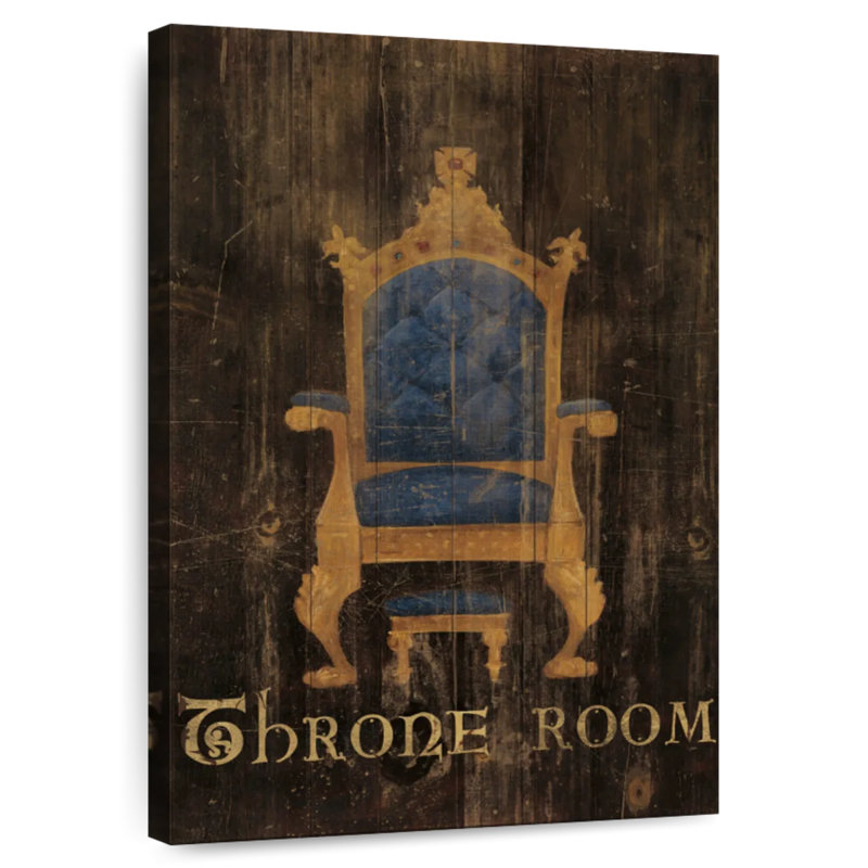 Regal Throne, 30" H x 20" W
