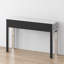 Console en verre avec cadre en cristal 47,24 po Yolanta