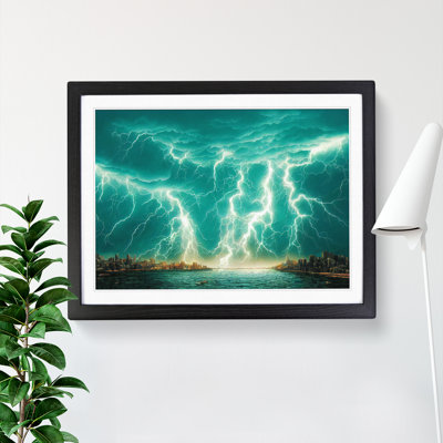 Urban Thunderstorm - Framed Print