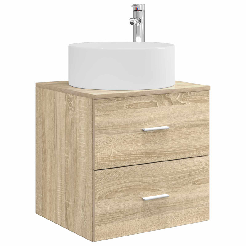 495 mm Bathroom Vanity, Sonoma Oak
