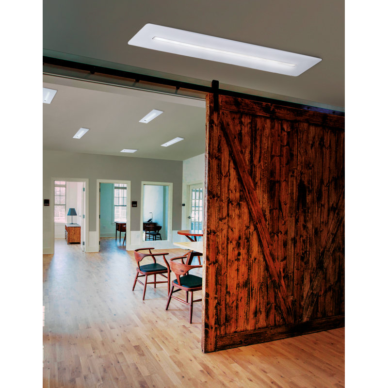 Centreline LED Flush Mounted Sconce, White