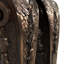 Bronze Boy Face Pedestal Sculpture