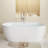 63" X 30" Freestanding Soaking Acrylic Bathtub