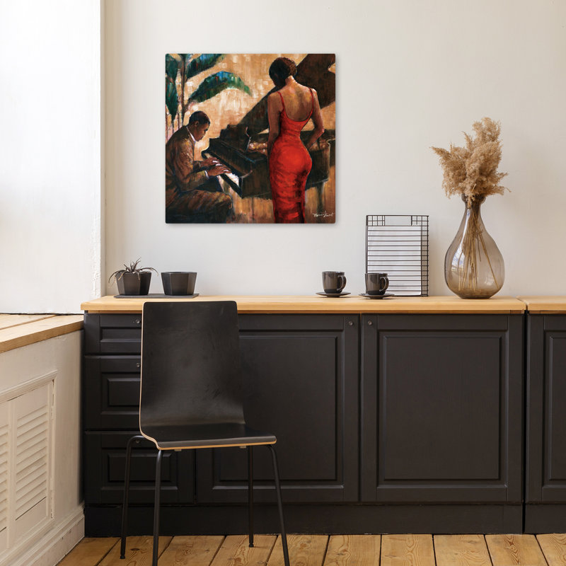 Enchanting Keys, art contemporain, H 18 po x l 18 po
