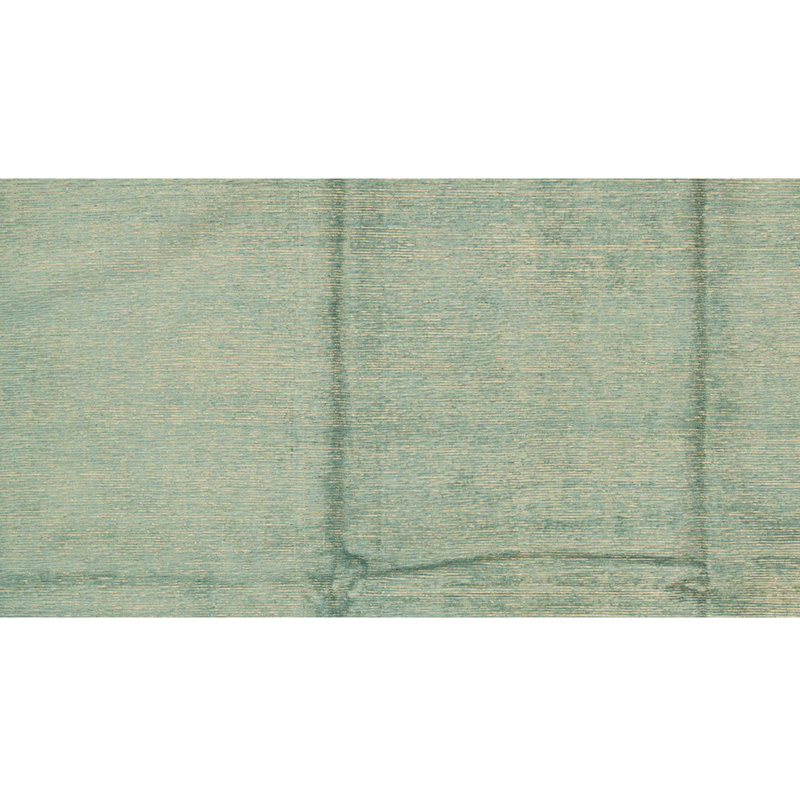 Hand Knotted Area Rug in Green