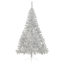 Arbre de Noël artificiel en forme de demi-cercle avec support PET-617682563-617682548