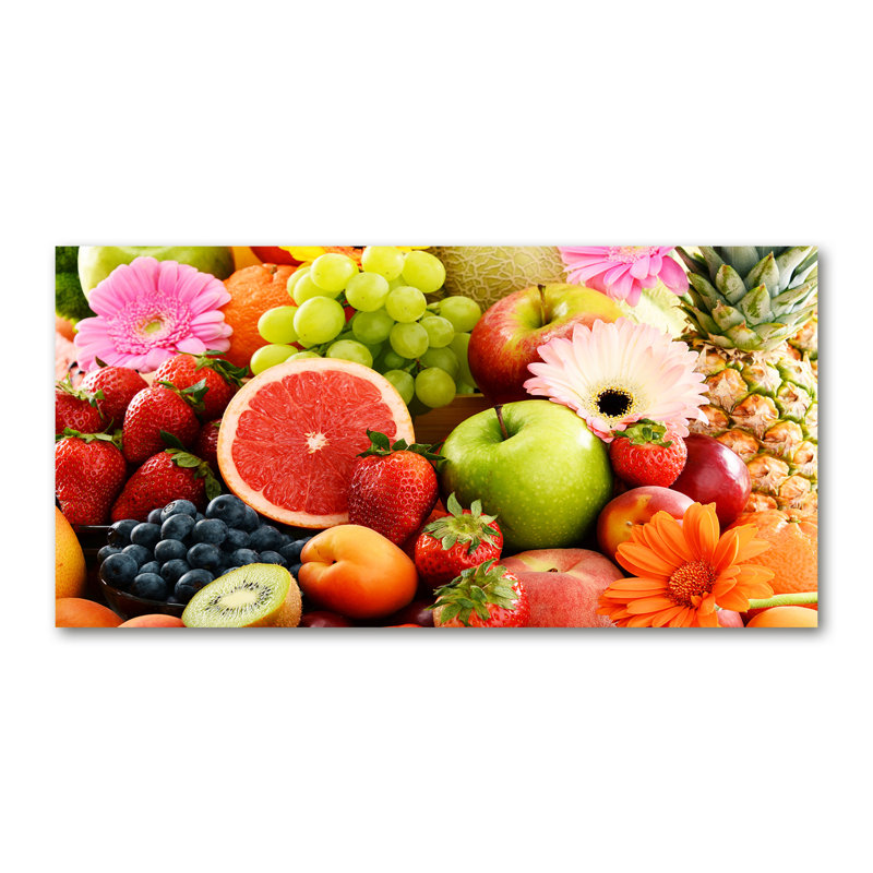 Colourful Fruits - Wrapped Canvas Print