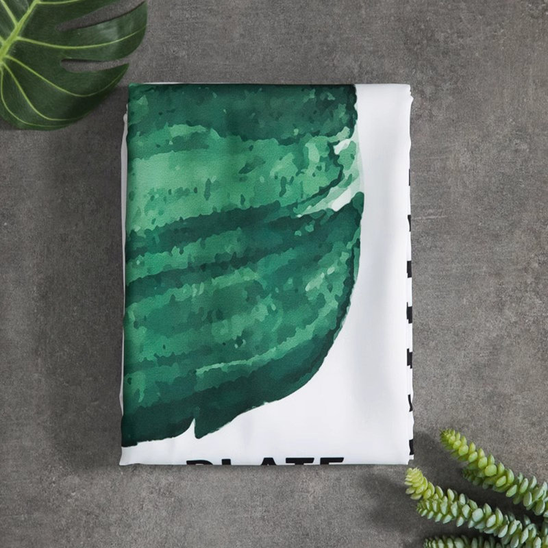 Polyester Shower Curtain With Hooks