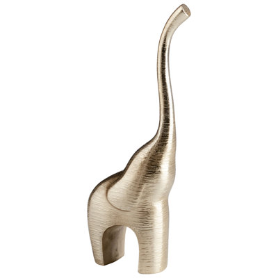 Trumpeter Elephant Figurine