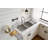 33"Double Bowl Drop-in Kitchen Sink, 16 Gauge T304 Stainless Steel Topmount 50/50, Brushed Nickle, 2 Faucet Holes, Fits 36" Cabinet-92722729