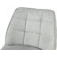 Enya Upholstered Counter Stool with Metal Frame