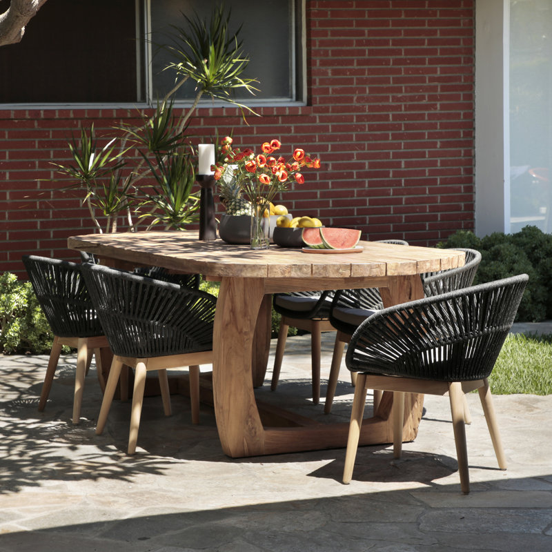 Janie Teak Outdoor Dining Table