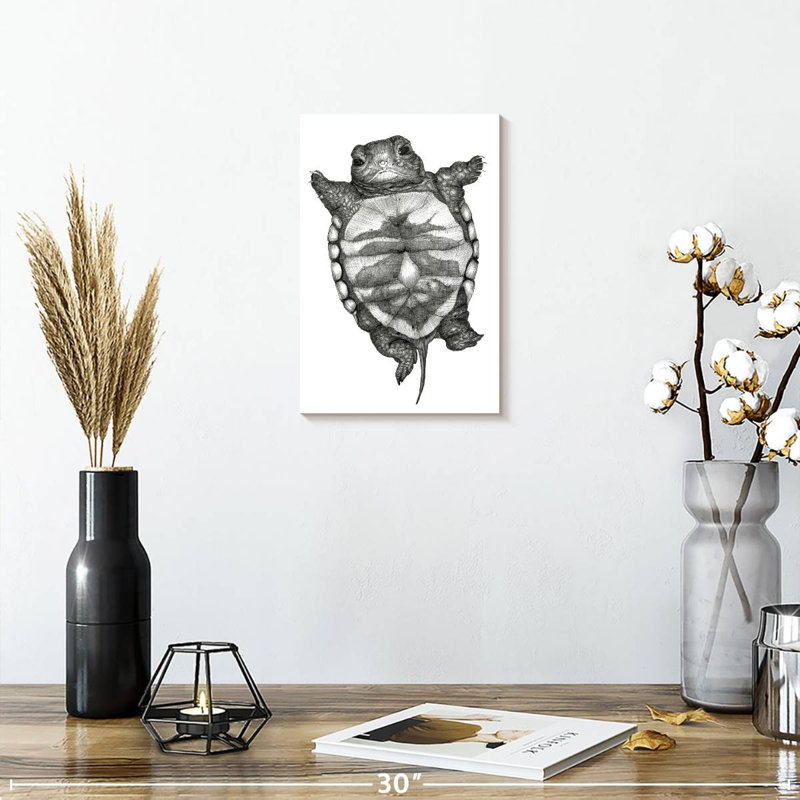 Brampt Little Turtle, 12" H x 8" W