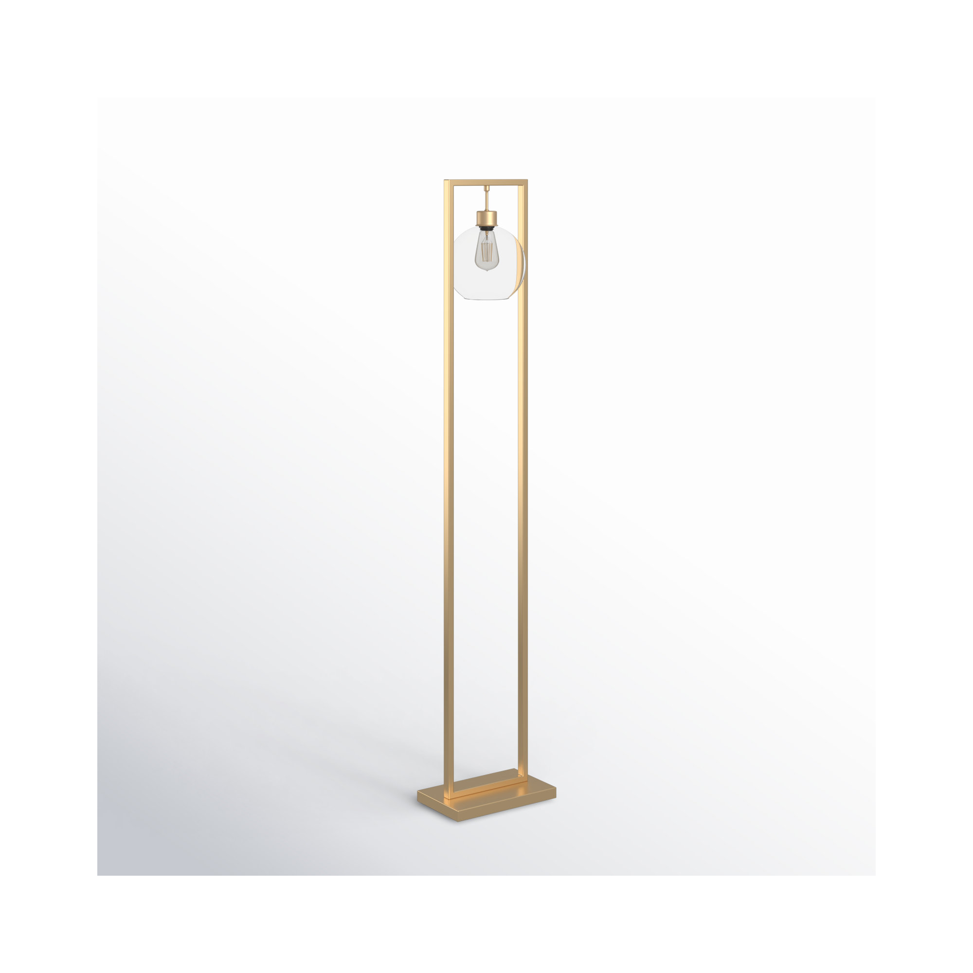 Ronderick 60'' Floor Lamp, Gold