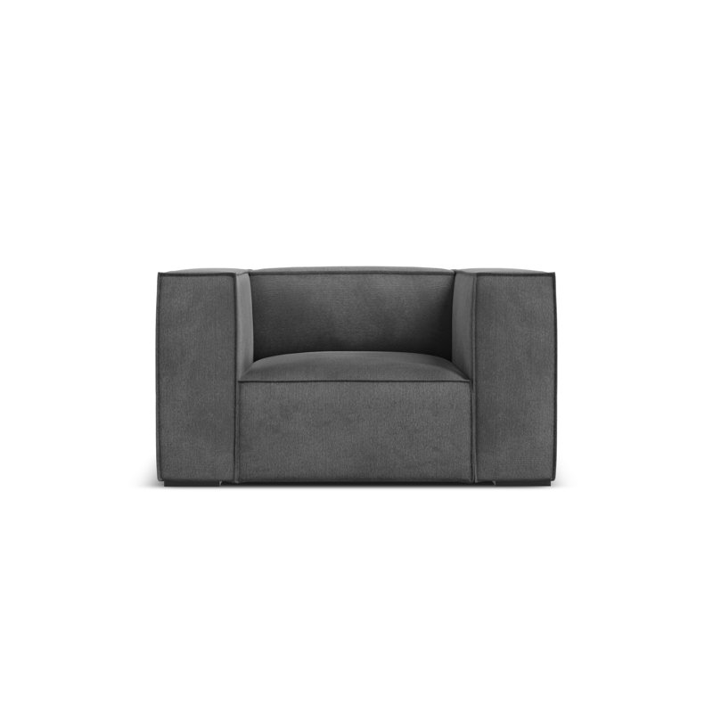 Jessicah Upholstered Armchair, Grey