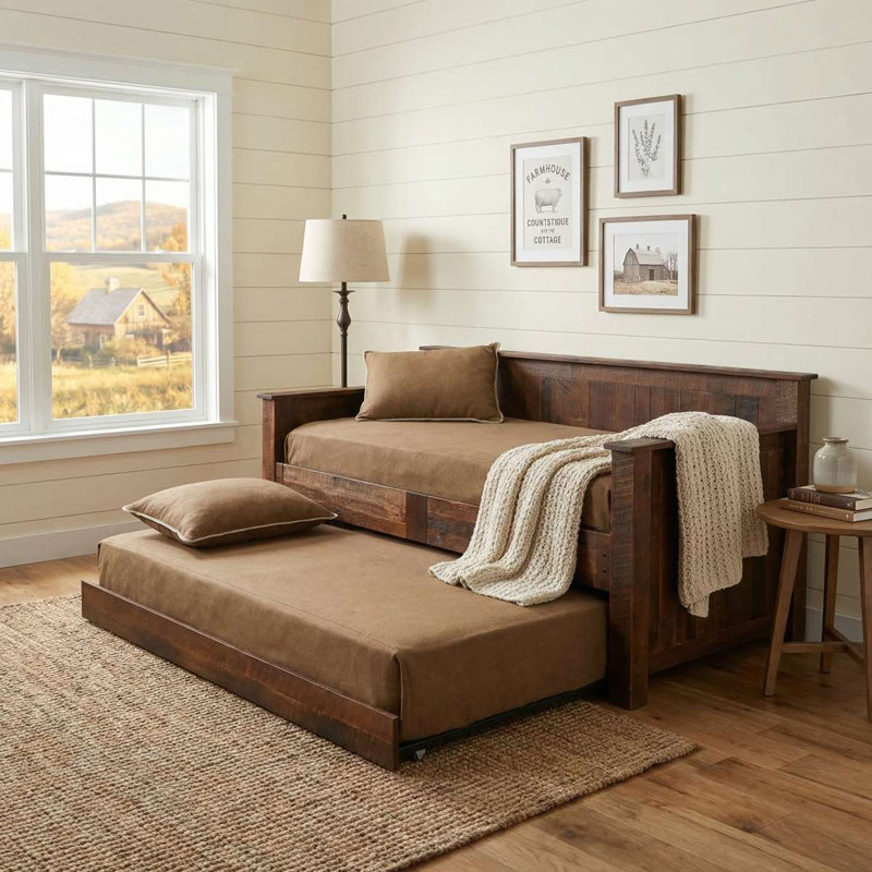 Barnwood Twin Daybed, Trundle Not Included