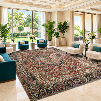 Camilla Vintage Look Shag Area Rug